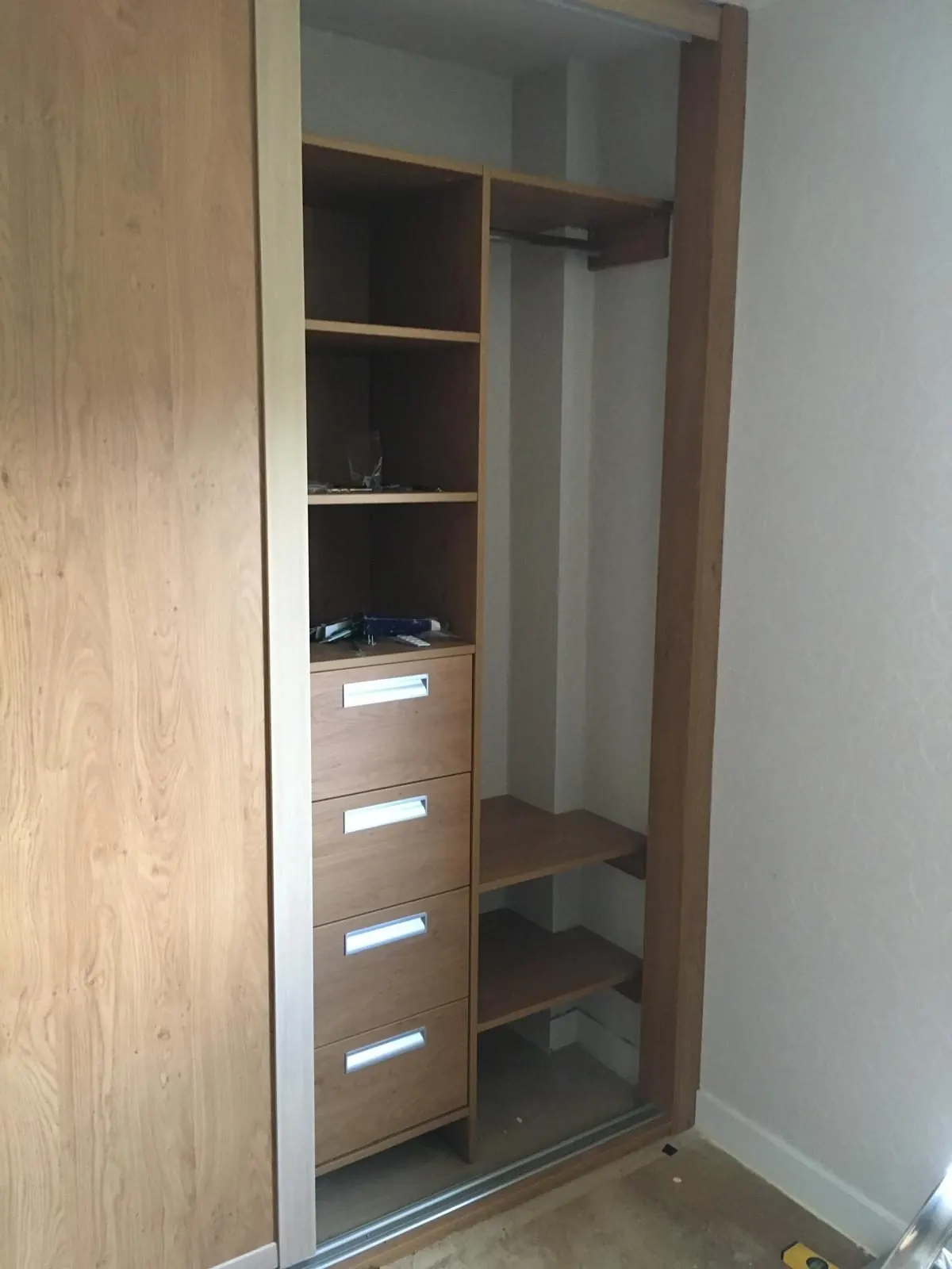 Bespoke fitted oak wardrobe in East Lothian, photo | PAC Joinery and Building project photo 4